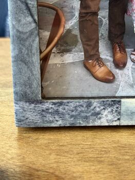 Indian Wood Picture Frame, Hand Painted Photo Frame, 9 of 12