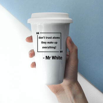 Personalised Words Of Wisdom Teacher's Travel Mug, 2 of 7