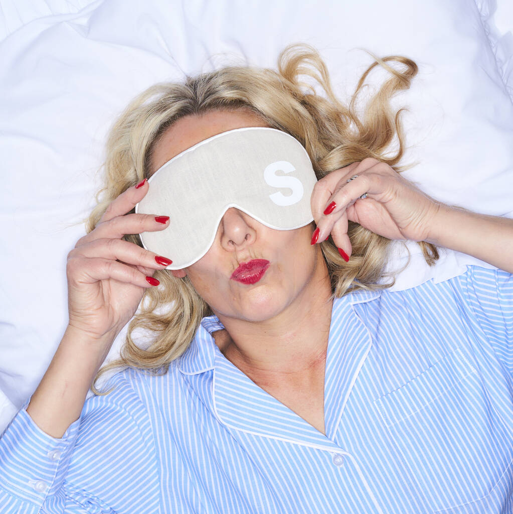 Personalised Natural Linen Hot Water Bottle By Catherine Colebrook