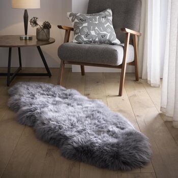 Genuine Sheepskin Rug Coloured, 2 of 9