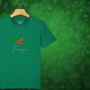 Glittery Holly Personalised Christmas T Shirt For Girls And Boys, thumbnail 3 of 10