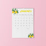 2025 Lemon Calendar, thumbnail 2 of 4