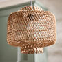 Boxed Diamond Woven Pendant Shade, thumbnail 4 of 5
