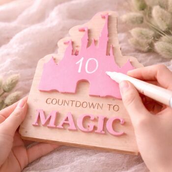 Countdown To Magic Reusable Drywipe Holiday Board, 4 of 4