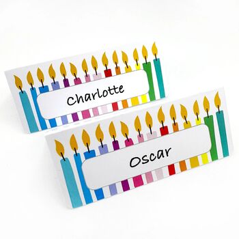 Candle Birthday Place Cards, 2 of 3