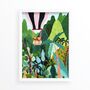Hot Air Balloon Explorer Art Print, thumbnail 2 of 8