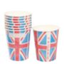 Eight Royal Union Jack Flag Paper Cups, thumbnail 4 of 4