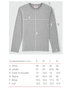 Retro Rally Car Grey Long Sleeve Top, 5 of 7
