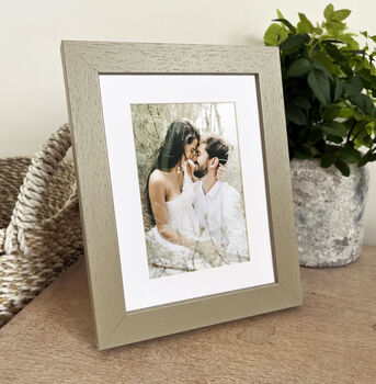 Personalised Favourite Photo Printed And Framed In Taupe, 4 of 7
