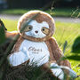 Personalised Soft Toy, Sloth, thumbnail 2 of 2