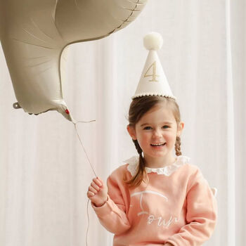 Neutral Tone Any Age Party Hat, 2 of 6