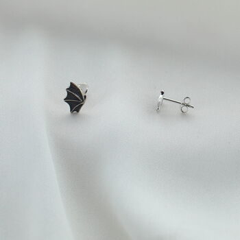 Dragon Wing Stud Earrings Earrings, 2 of 3