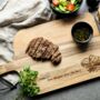 Personalised Natural Wood Chopping Board – Father's Day Gift, thumbnail 6 of 10