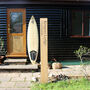 Wide House Sign Post, Made From Solid Oak, thumbnail 1 of 5