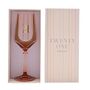 21st Birthday Keepsake Wine Glass, thumbnail 1 of 2