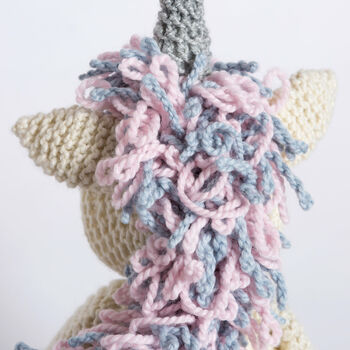 Lucy The Unicorn Knitting Kit, 4 of 12