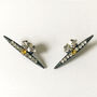Crystal Spike Earrings, thumbnail 2 of 3