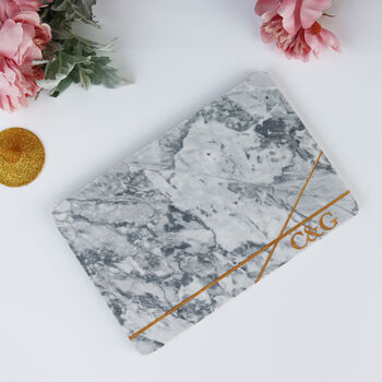 Personalised Marble Cheeseboard 'Rectangle', 6 of 8
