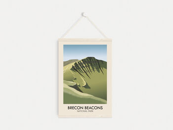 Brecon Beacons National Park Poster Art Print, 6 of 8