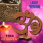 Personalised Diwali Wooden Lantern With Gift, thumbnail 9 of 12
