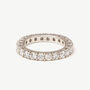 Sterling Silver Stacking Eternity Ring For Women, thumbnail 1 of 6