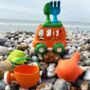 Personalised Wheat Straw Plastic Beach Buggy Set, thumbnail 2 of 4