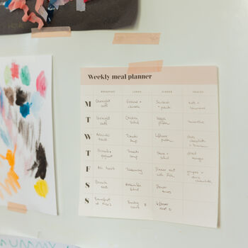 A4 Meal Planner Notepad, 6 of 9