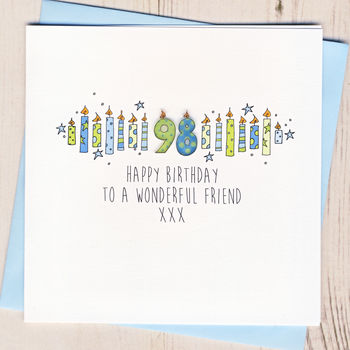Personalised Any Age Birthday Card, 6 of 6