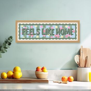 Framed Feels Like Home Print, 7 of 9