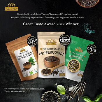Black Peppercorns Fermented 200g Great Taste Award, 5 of 8