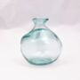 Recycled Glass Vase | 18cm Blown Glass | 10 Colours, thumbnail 2 of 9
