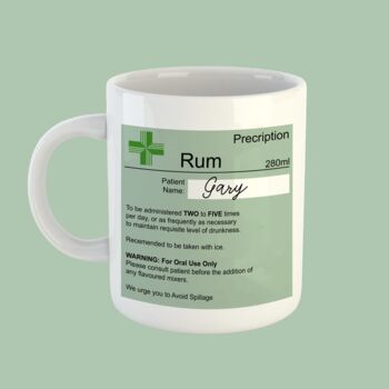 Personalised Prescription Mug, 8 of 11