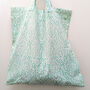 Large Colourful Block Print Tote Bags, Fair Trade Market Shoppers Handmade In India, thumbnail 4 of 4