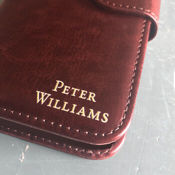 Classic Brown Samsung Phone Case With Personalisation, 4 of 5
