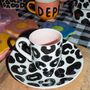 Leopard Print Espresso Set, thumbnail 3 of 5