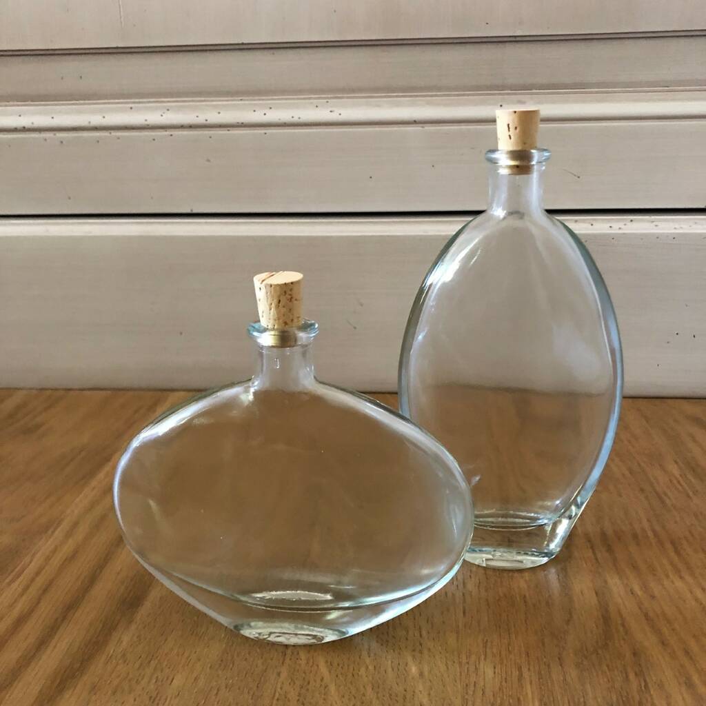 glass and bottles