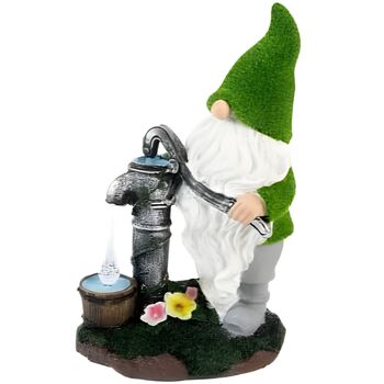Solar Gonk Garden Ornaments LED Novelty Statue, 2 of 5