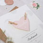 Personalised 'Will You Be My Bridesmaid' Heart Card, thumbnail 2 of 2