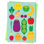 Five A Day Fruit And Vegetables Card, thumbnail 4 of 4