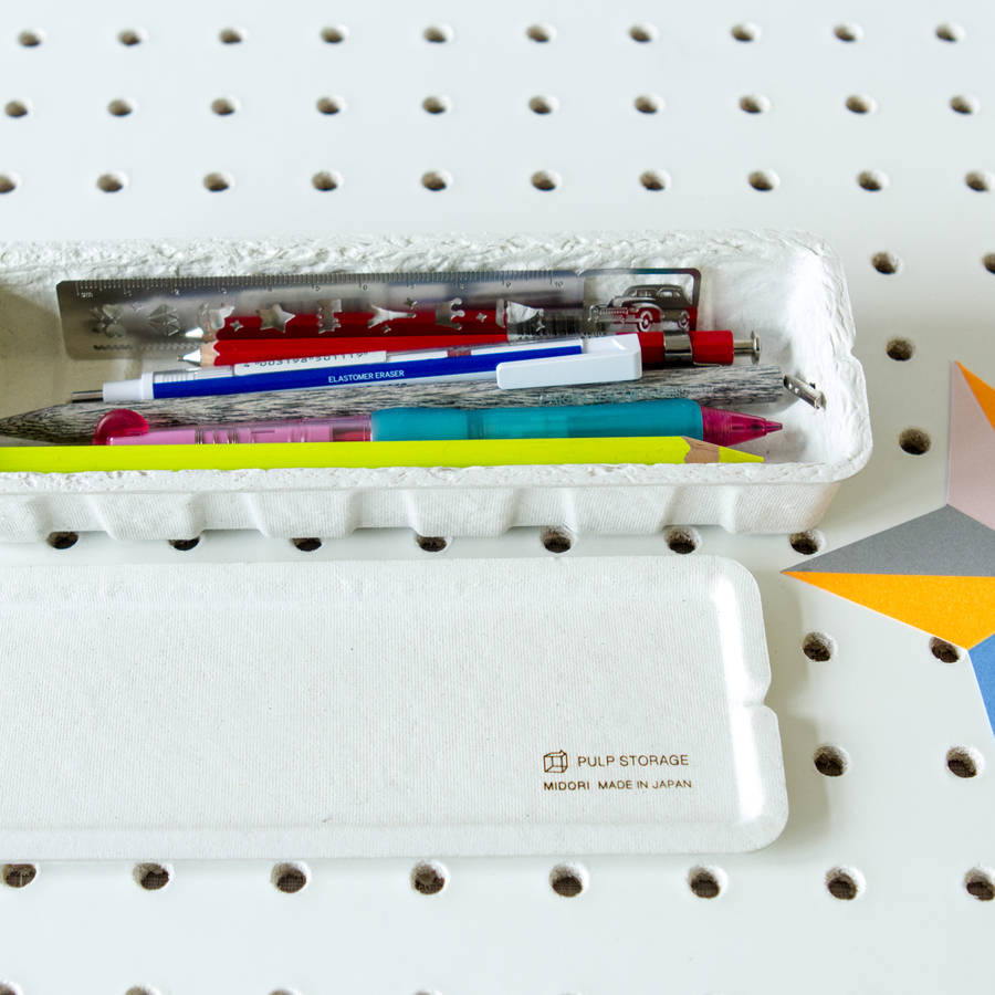 pulp card stationery storage box by berylune