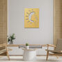 Modern Woman In Sun Wooden Wall Art: Elegant Decor, thumbnail 1 of 9