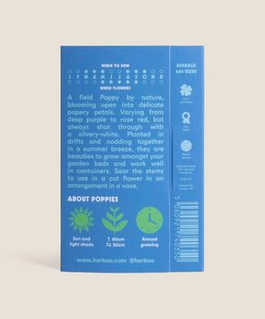 Poppy 'Pandora' Seeds, 2 of 4