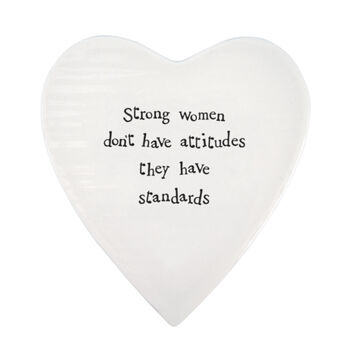 Strong Women Don't Have Attitudes East Of India Coaster, 4 of 4