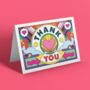 Thank You Rainbow Greeting Card, thumbnail 2 of 2