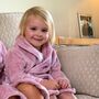 Personalised Supersoft Childrens Dressing Gown, thumbnail 3 of 12