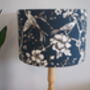 Teal Blue Bird Lampshade, thumbnail 7 of 11