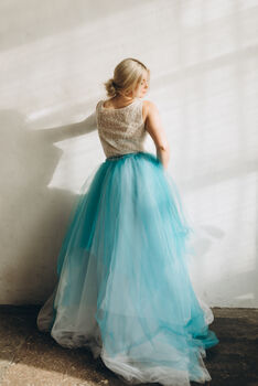 Maxi Tulle Skirt For Beach Wedding, Photoshoot And Prom, 3 of 12
