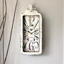 Rectangle White Wall Clock, thumbnail 1 of 4