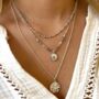 Panacea Silver Plated Gemstone Necklaces, thumbnail 1 of 12