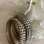 Indian Gold Plated Kundan Antique Bangles Two.Eight, thumbnail 7 of 8